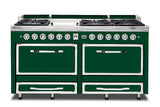 VIKING TVDR6616GIV 66"W. Tuscany Range - TVDR661 Green