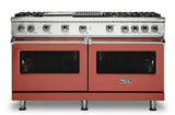 VIKING VGR5606GQSCLP 60" Gas Range - VGR560 Viking 5 Series Red