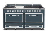VIKING TVDR6616GSQ 66"W. Tuscany Range - TVDR661 Gray