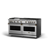 VIKING VGR5606GQSQLP 60" Gas Range - VGR560 Viking 5 Series Gray