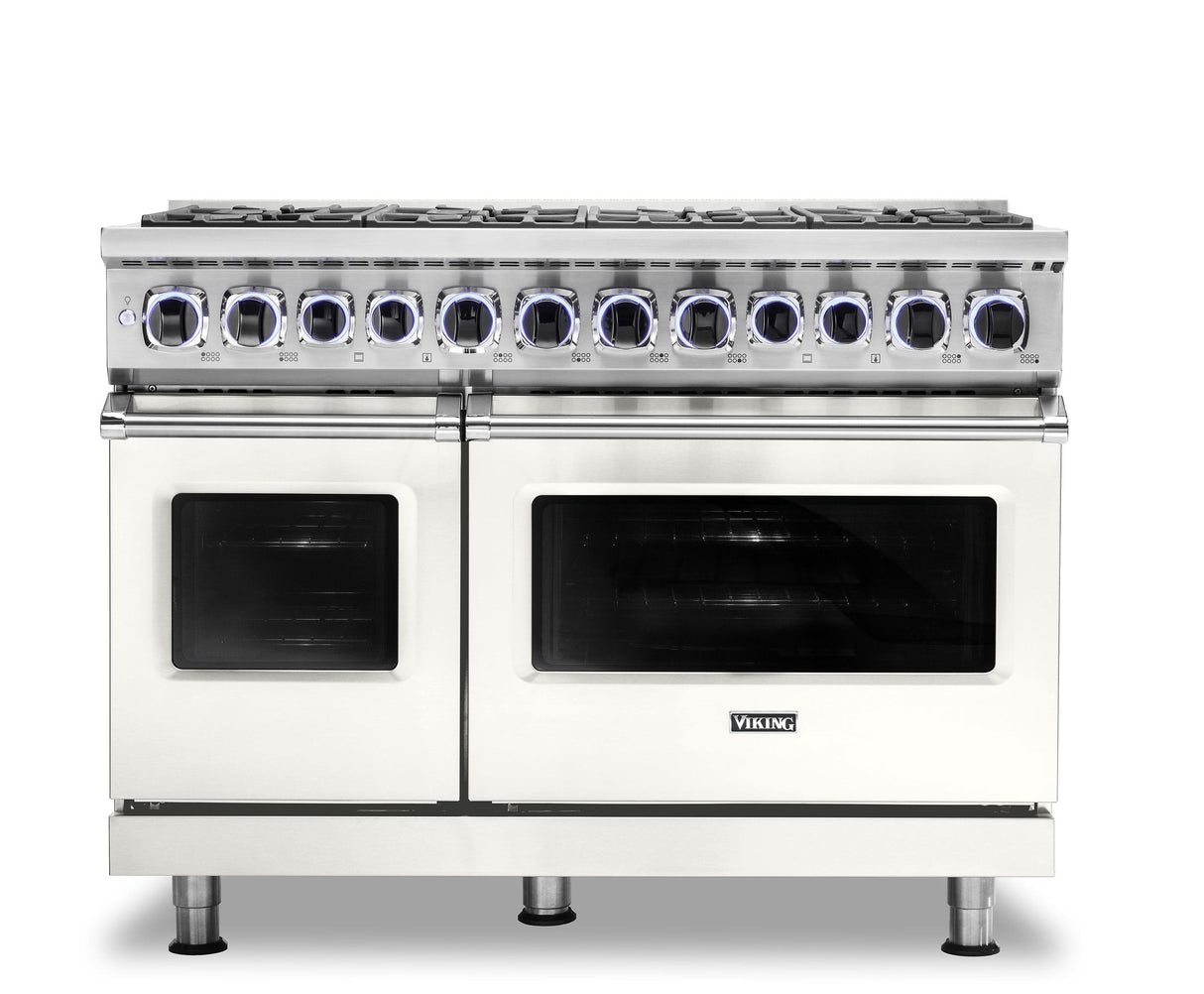 VIKING VDR74828BPWLP 48" Dual Fuel Range - VDR7482 Viking 7 Series White