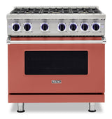 VIKING VGR73626BSCLP 36" Sealed Burner Gas Range - VGR7362 Viking 7 Series Red