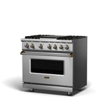 VIKING VDR5364GEULP 36" Dual Fuel Range - VDR536 Viking 5 Series Green