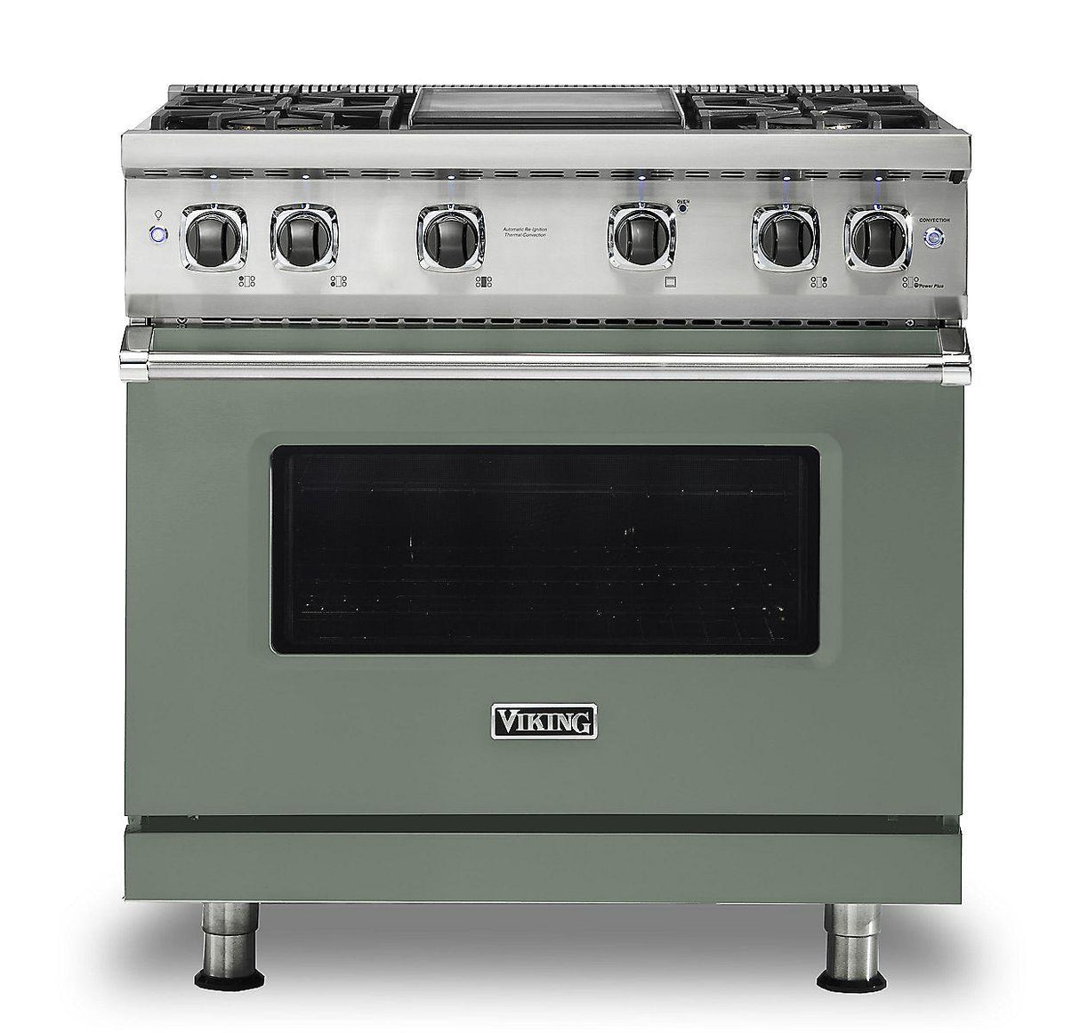 VIKING VGR5364GEULP 36" Gas Range - VGR536 Viking 5 Series Green