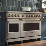 VIKING VDR5488BSBLP 48" Dual Fuel Range - VDR548 Viking 5 Series Blue