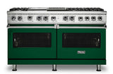 VIKING VDR5606GQIV 60" Dual Fuel Range - VDR560 Viking 5 Series Green