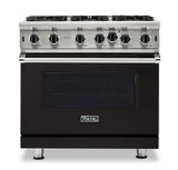 VIKING VGIC53626BONLP 36" Open Burner Gas Range - VGIC5362 Viking 5 Series Black