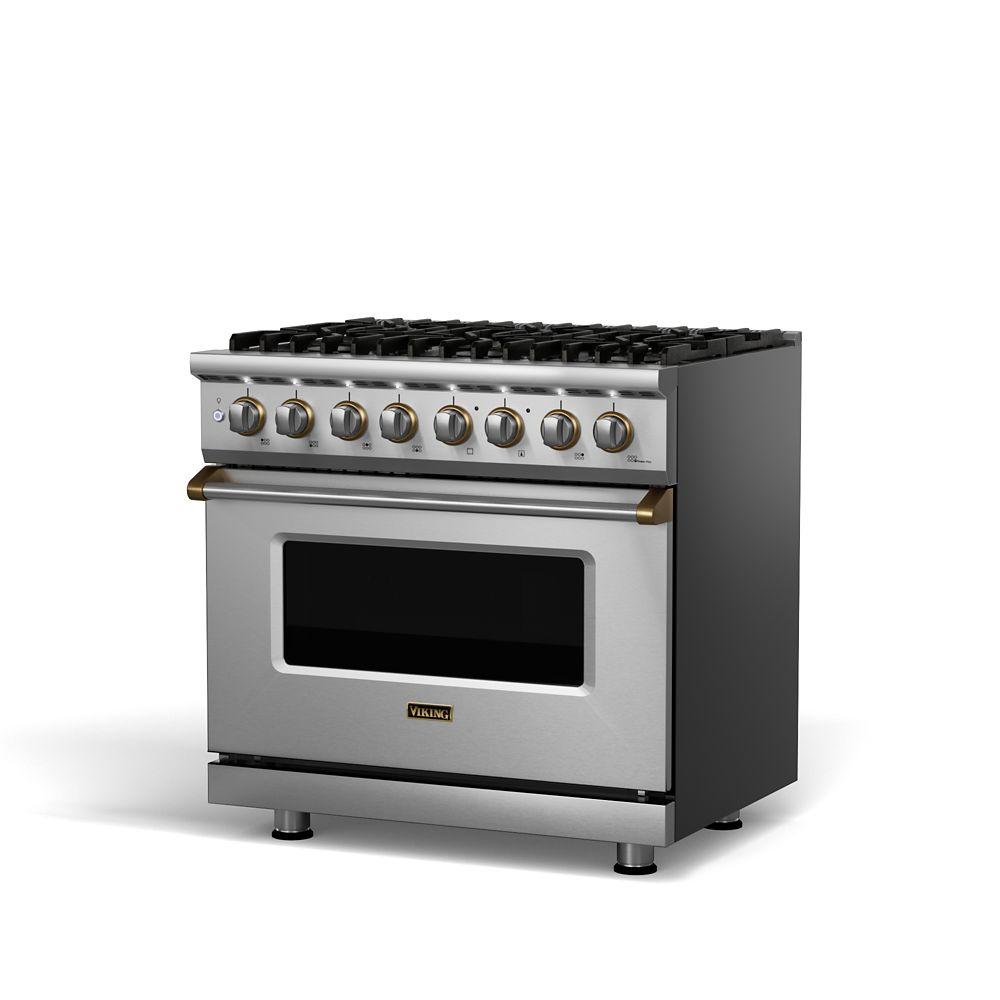 VIKING VDR5366BSBLP 36" Dual Fuel Range - VDR536 Viking 5 Series Blue