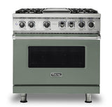 VIKING VDR5364GEULP 36" Dual Fuel Range - VDR536 Viking 5 Series Green