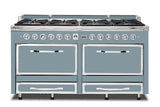 VIKING TVDR6618BNS 66"W. Tuscany Range - TVDR661 Blue