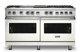 VIKING VDR5606GQPWLP 60" Dual Fuel Range - VDR560 Viking 5 Series White
