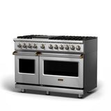 VIKING VDR5488BSBLP 48" Dual Fuel Range - VDR548 Viking 5 Series Blue