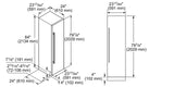 THERMADOR T23IR905SP Freedom® Built-in Refrigerator Column Panel Ready Custom Panel Ready