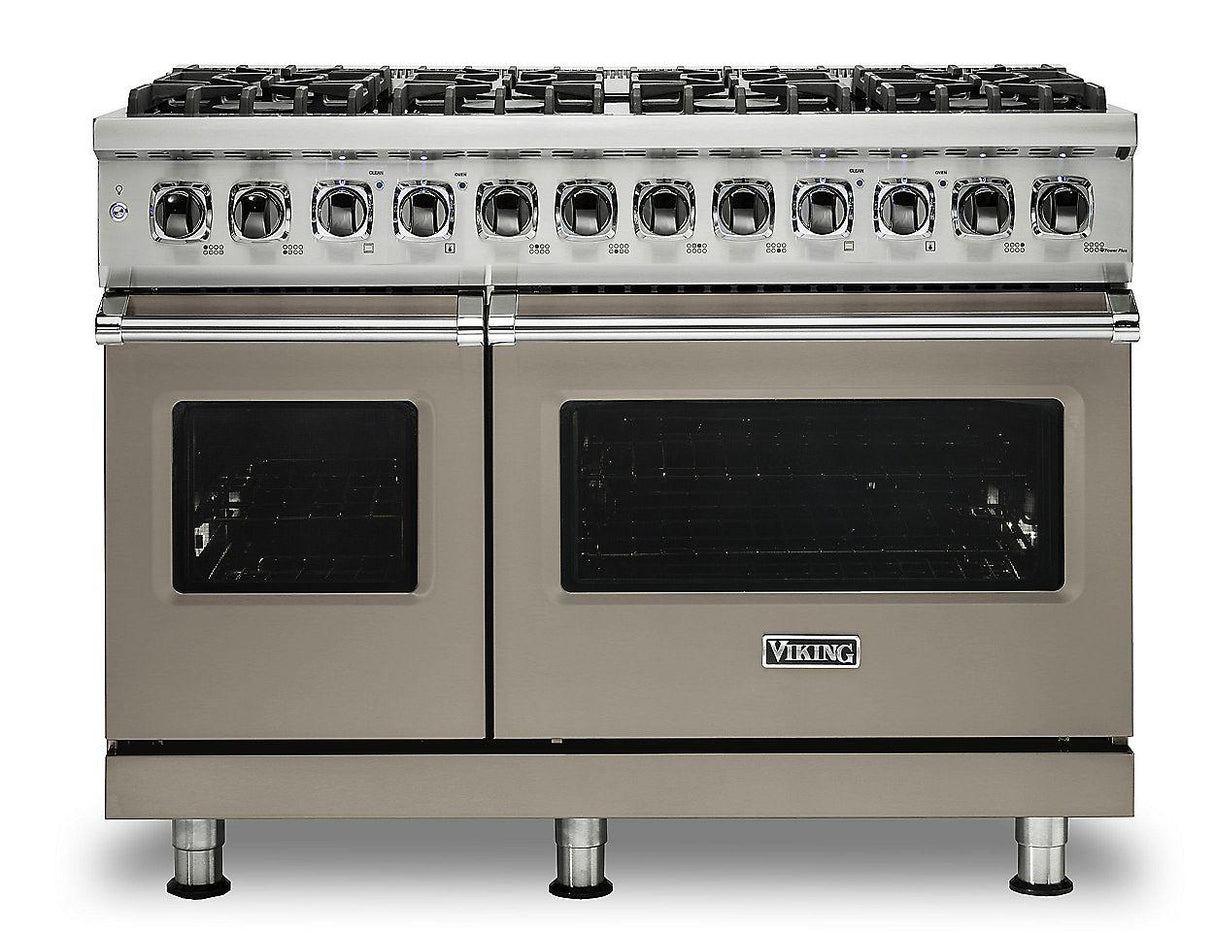 VIKING VDR5488BNALP 48" Dual Fuel Range - VDR548 Viking 5 Series Gray