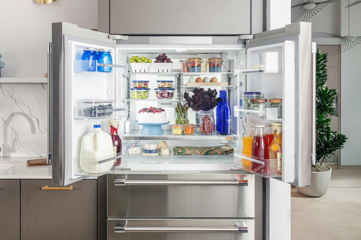 THERMADOR T36FL821NS Freedom® Freestanding French Door Bottom Mount Refrigerator 36'' Professional in Stainless Steel