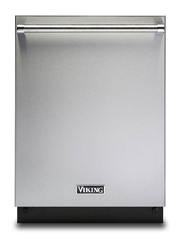 VIKING VDWU524SS 24" Dishwasher w/Installed Professional in Stainless Steel Panel - VDWU524SS in Stainless Steel