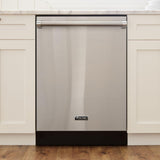 VIKING VDWU724SS 24" Dishwasher w/Installed Professional in Stainless Steel Panel - VDWU724SS in Stainless Steel