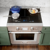 THERMADOR PRI30LBHU Liberty® Induction Professional Range 30'' Pro Harmony® Standard Depth in Stainless Steel
