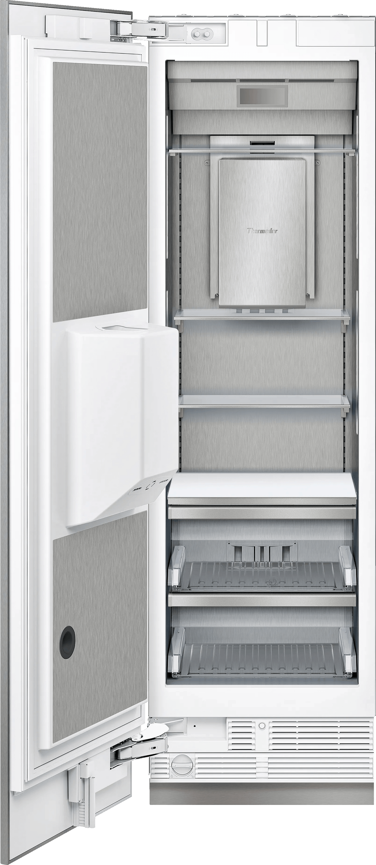 THERMADOR T24ID905LP Freedom® Built-in Freezer Column 24'' Panel Ready, External Ice & Water Dispenser, Left Hinge Custom Panel Ready