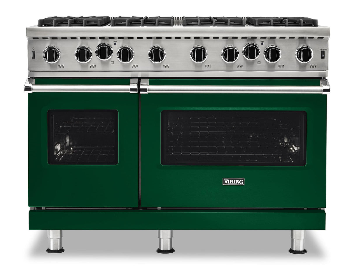 VIKING VGIC54828BIVLP 48" Open Burner Gas Range - VGIC5482 Viking 5 Series Green