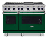 VIKING VGR74826GIVLP 48" Sealed Burner Gas Range - VGR7482 Viking 7 Series Green