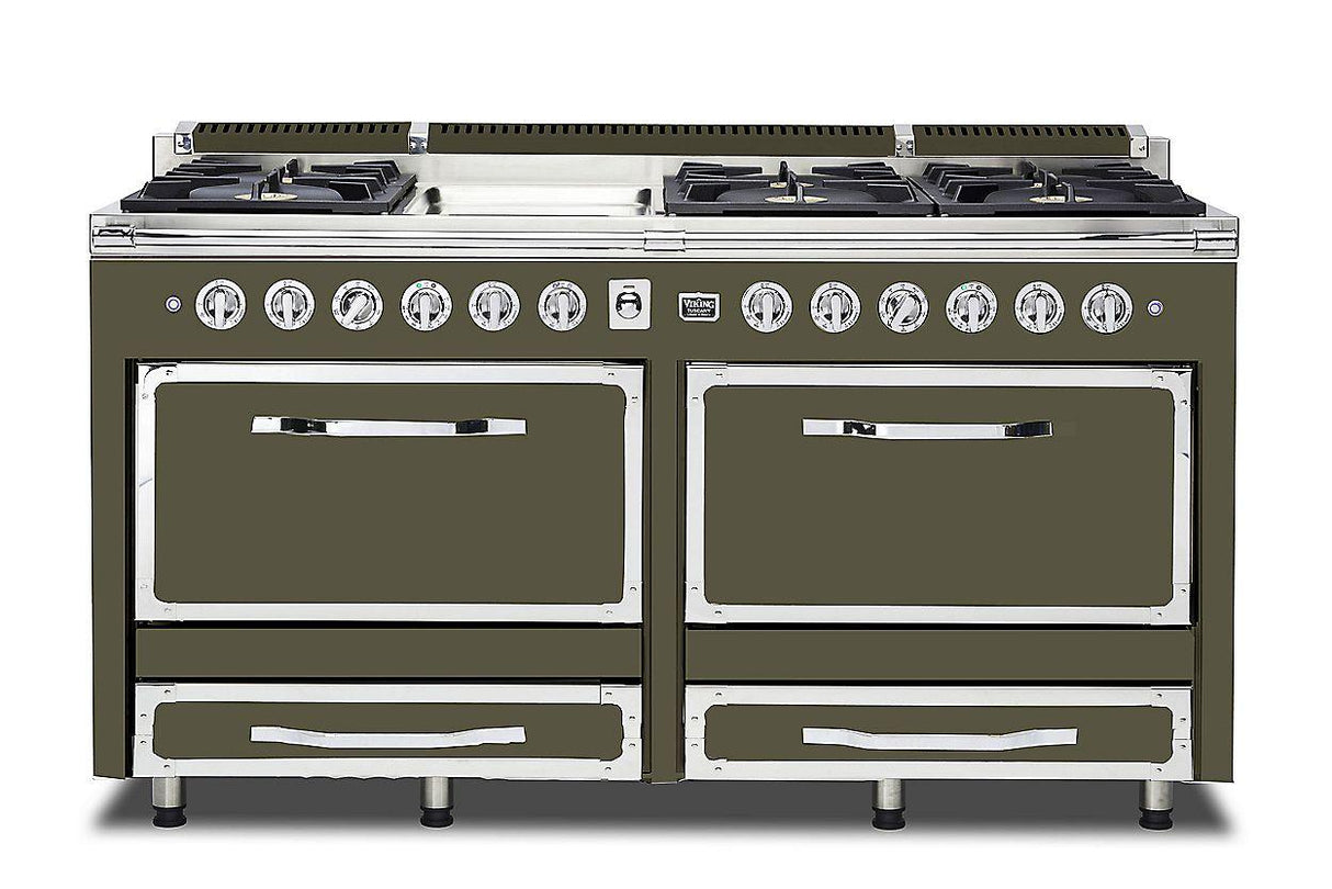 VIKING TVDR6616GMA 66"W. Tuscany Range - TVDR661 Gray