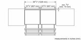 THERMADOR T24UC905DP Freedom® Under Counter Combo Drawer Refrigerator/Freezer 24'' Panel Ready Custom Panel Ready