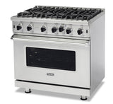 VIKING VGIC53626BGH 36" Open Burner Gas Range - VGIC5362 Viking 5 Series Gold