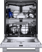 THERMADOR DWHD640EFP Emerald® Dishwasher 24'' Professional in Stainless Steel