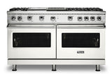 VIKING VGR5606GQPWLP 60" Gas Range - VGR560 Viking 5 Series White