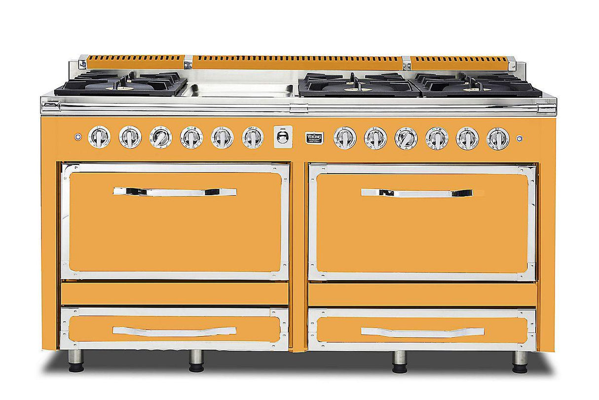 VIKING TVDR6616GDA 66"W. Tuscany Range - TVDR661 Gray