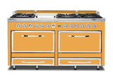 VIKING TVDR6616GDA 66"W. Tuscany Range - TVDR661 Gray