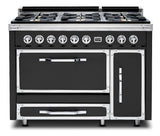 VIKING TVDR4816BCS 48"W. Tuscany Range - TVDR481 Black