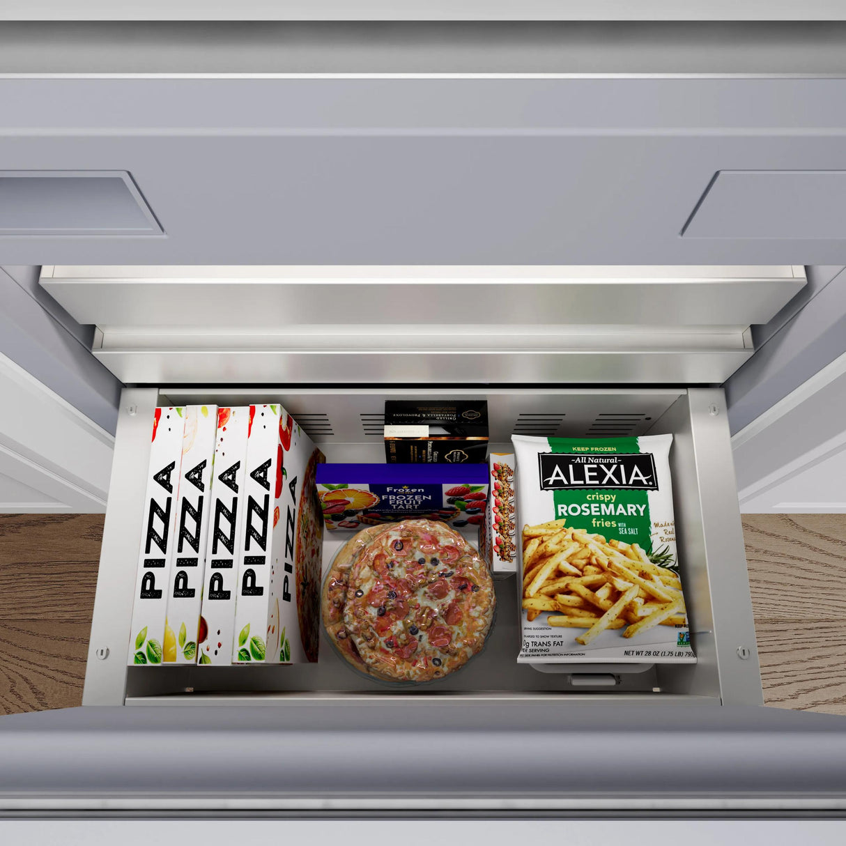 THERMADOR T30IB100SP Freedom® Built-in Bottom Freezer 30'' Panel Ready Custom Panel Ready