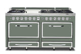 VIKING TVDR6616GEU 66"W. Tuscany Range - TVDR661 Green