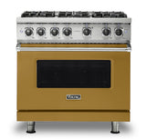 VIKING VGR5366BGH 36" Gas Range - VGR536 Viking 5 Series Gold