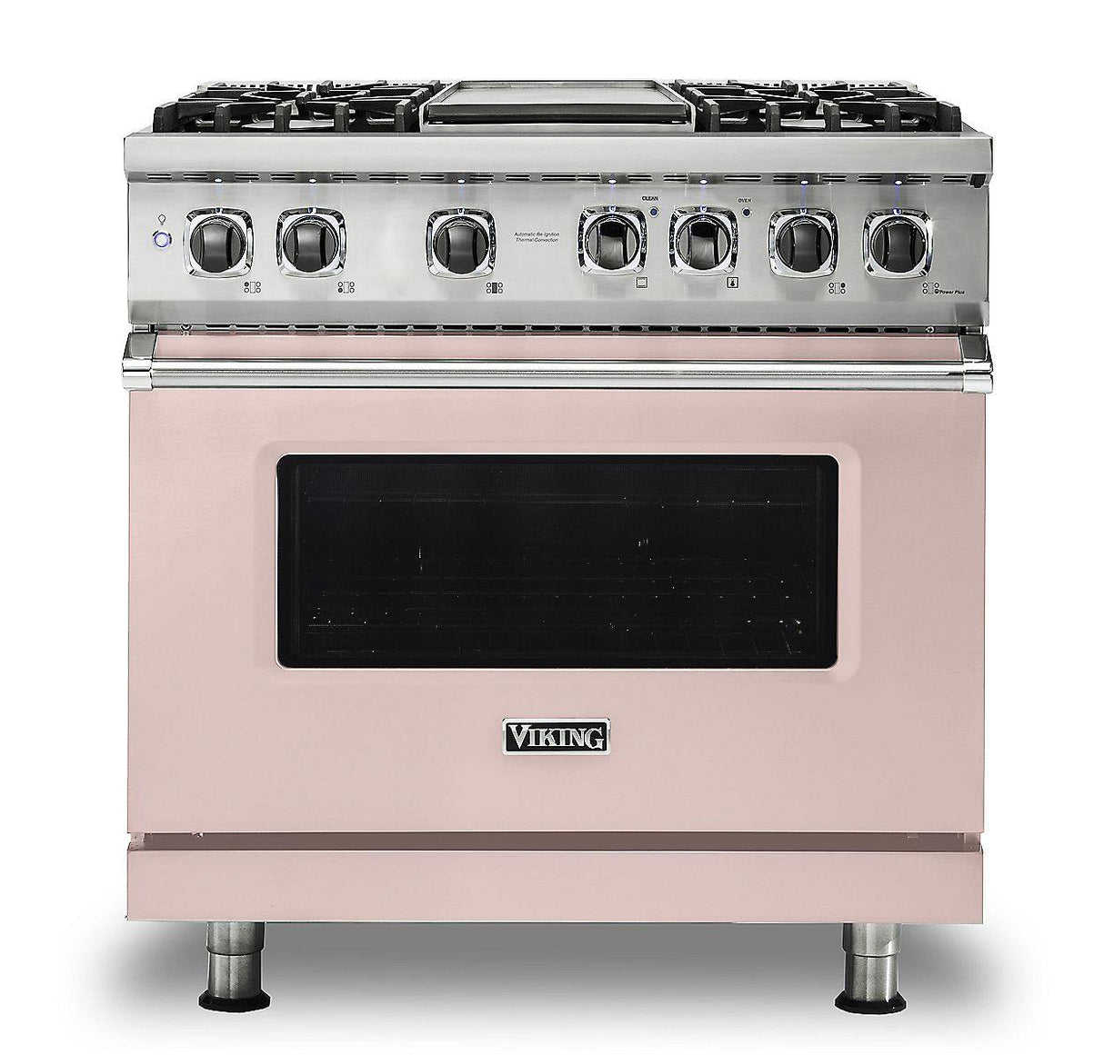 VIKING VDR5364GBH 36" Dual Fuel Range - VDR536 Viking 5 Series Pink