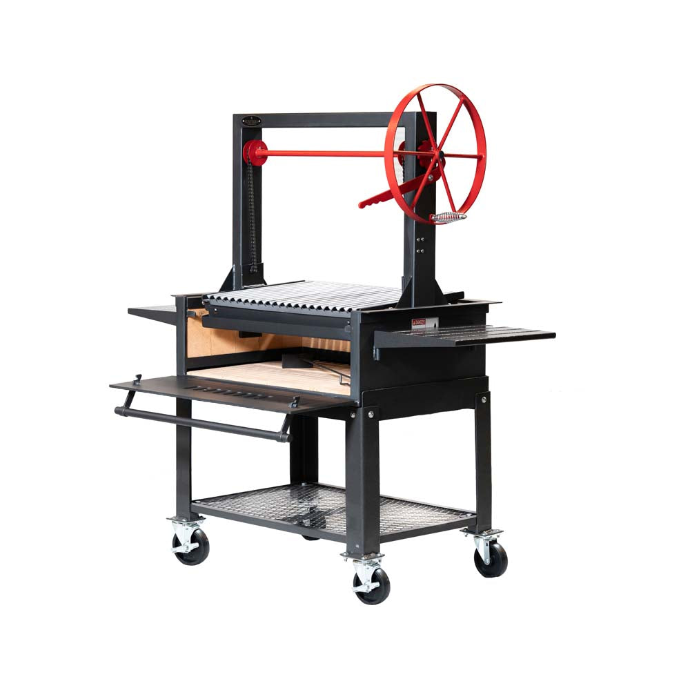 Sunterra Outdoor Santa Maria BBQ Grill with Cart