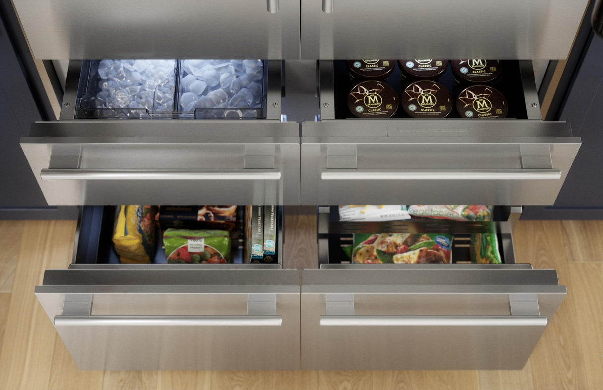 THERMADOR T48BT110NS Freedom® Built-in French Door Bottom Freezer Masterpiece® in Stainless Steel