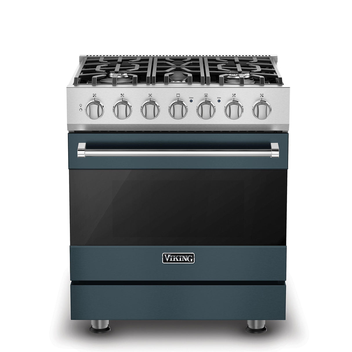 VIKING RVGR33025BSQ 30" Self-Cleaning Gas Range - RVGR3302 Viking 3 Series Gray