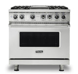 VIKING VDR5364GSS 36" Dual Fuel Range - VDR536 Viking 5 Series in Stainless Steel