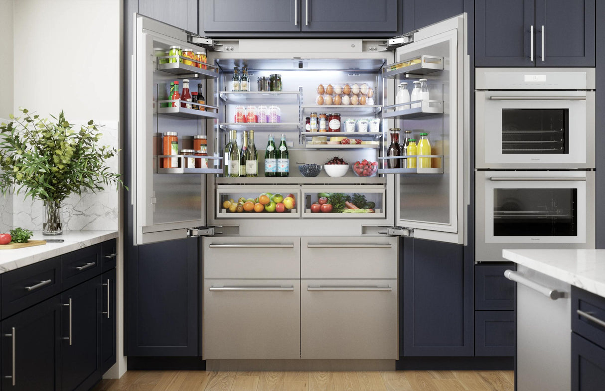THERMADOR T48BT110NS Freedom® Built-in French Door Bottom Freezer Masterpiece® in Stainless Steel