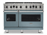 VIKING VGIC54828BNS 48" Open Burner Gas Range - VGIC5482 Viking 5 Series Blue