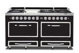 VIKING TVDR6616GON 66"W. Tuscany Range - TVDR661 Black