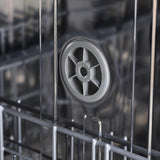 VIKING VDWU724SS 24" Dishwasher w/Installed Professional in Stainless Steel Panel - VDWU724SS in Stainless Steel