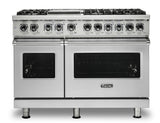 VIKING VDR5486GSS 48" Dual Fuel Range - VDR548 Viking 5 Series in Stainless Steel