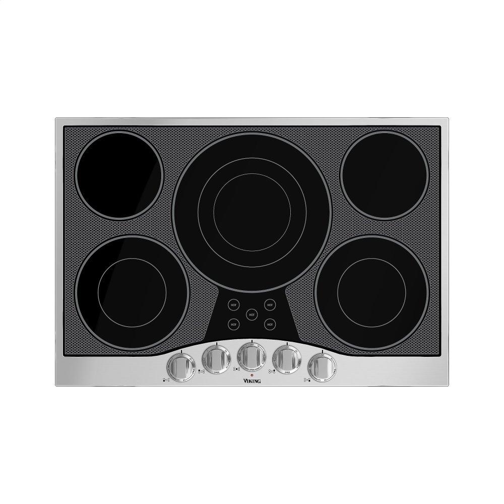 VIKING RVEC3305BSB 30" Electric Cooktop - RVEC in Stainless Steel On Black