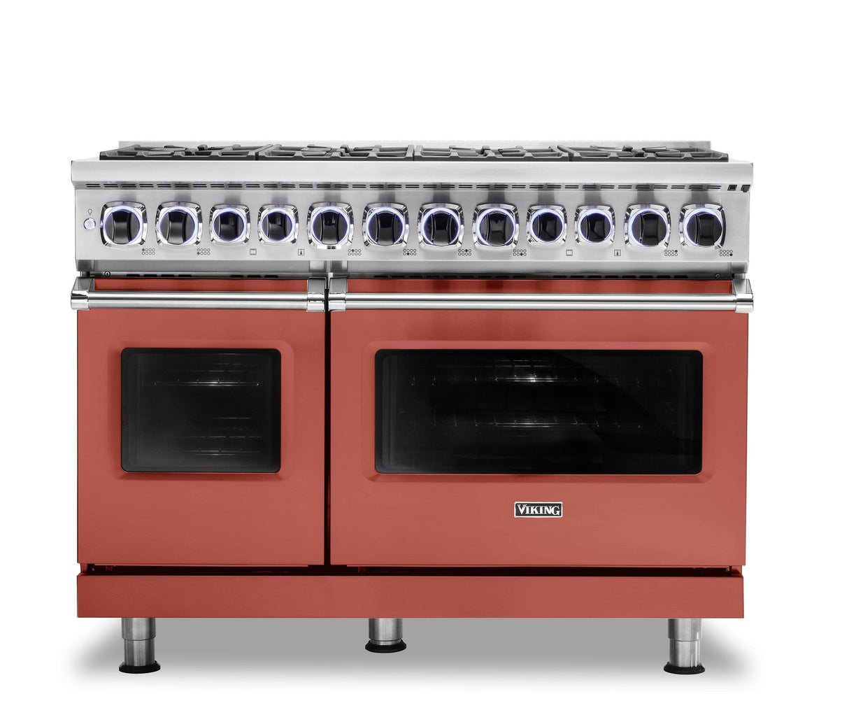 VIKING VDR74828BSCLP 48" Dual Fuel Range - VDR7482 Viking 7 Series Red