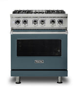 VIKING VDR5304BSQLP 30" Dual Fuel Range - VDR530 Viking 5 Series Gray