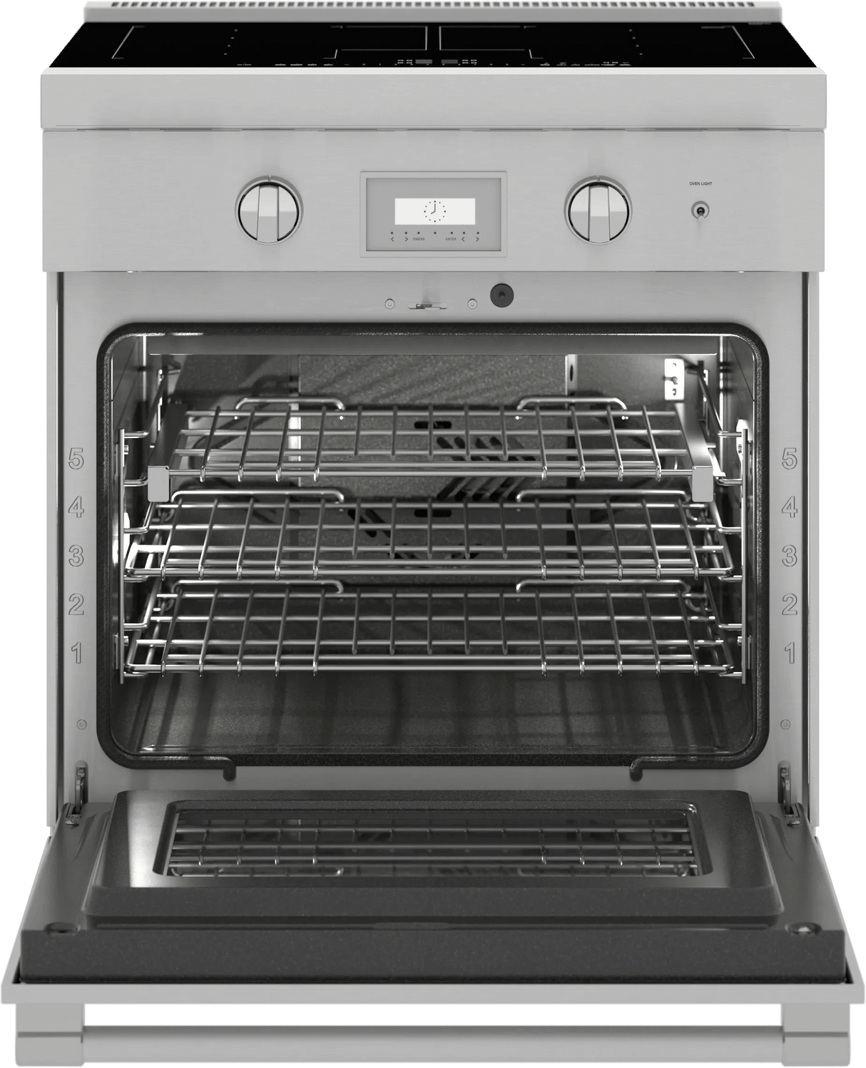 THERMADOR PRI30LBHU Liberty® Induction Professional Range 30'' Pro Harmony® Standard Depth in Stainless Steel